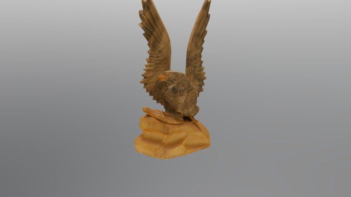 Eagle statue 3D Scan 3D Model