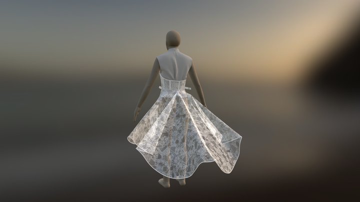 Tess Van Zalinge 3D Model