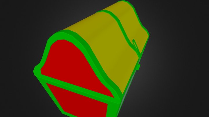 Coffre 3D Model