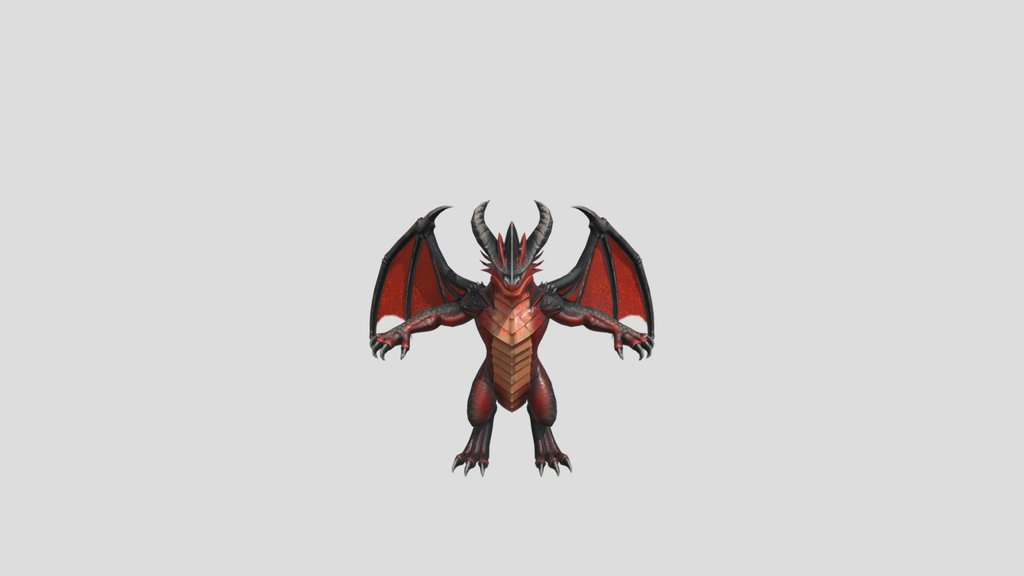 Fire dragon lava