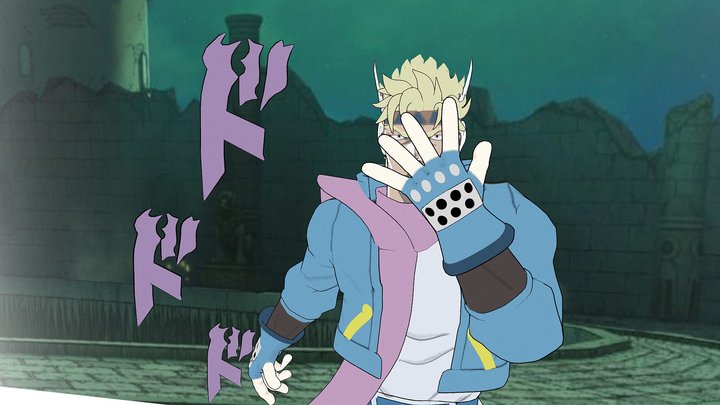 Caesar Zeppeli 3D Model