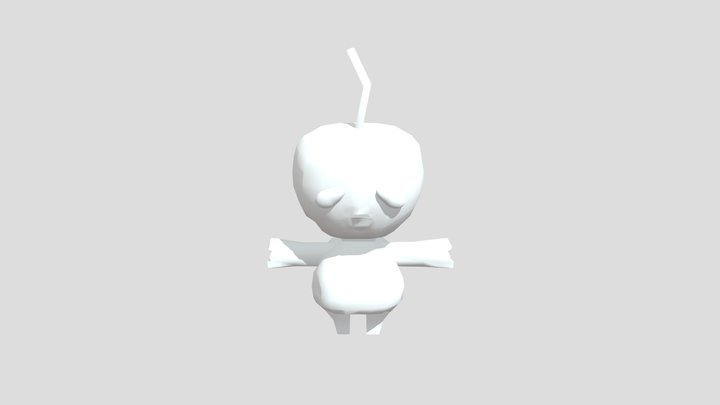 Applehead 3D Model