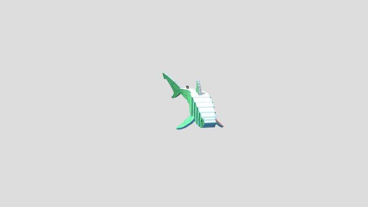 Otodus Megalodon 3D Model