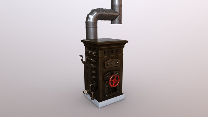 Vintage Boiler – Modelo 3D gratuito STL
