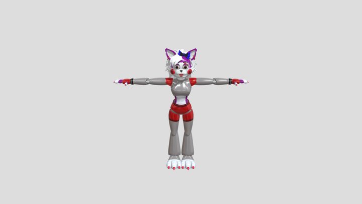 glamrock_cindy_fnaf 3D Model