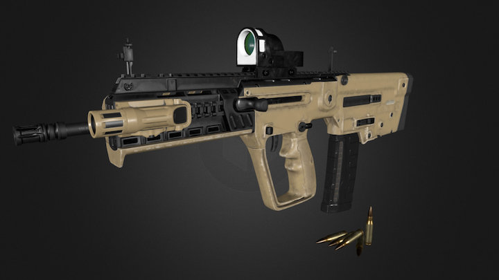 Tavor X95 3D Model