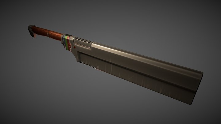 Machete - Hero Grinder Fan Art 3D Model