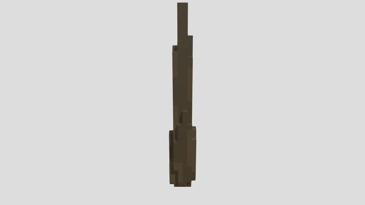 Wood Wand 3D Model