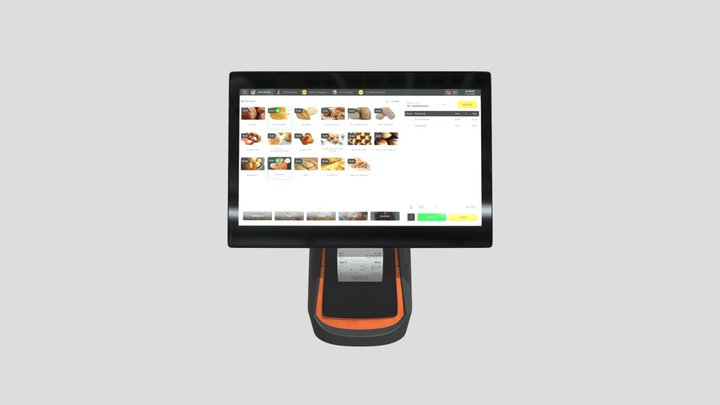 CashAssist T2s Android 3D Model