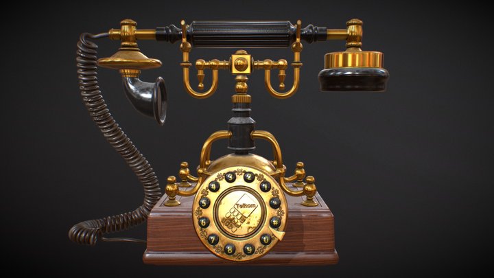 Old phone 3D Model