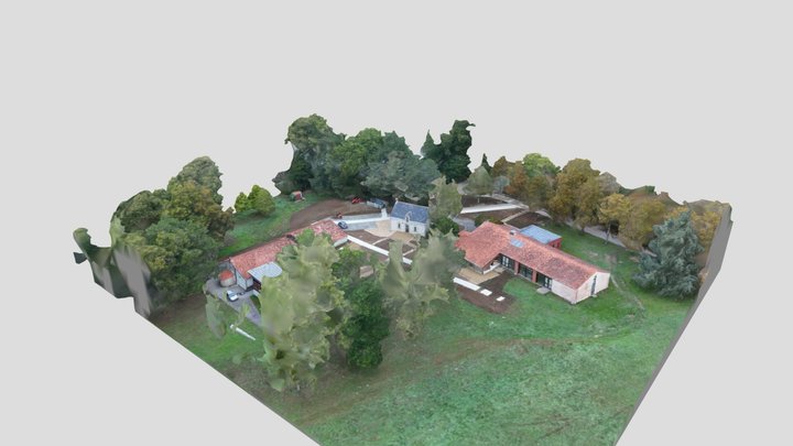 25 septembre 25 - 14 Ferme Gournerie 3D 3D Model