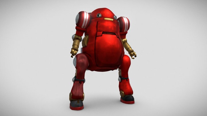 CA2 Robot ( Aw Thong Wee ) 3D Model