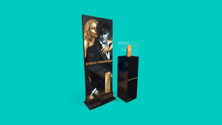 Banner PR 3D Model