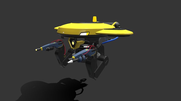 Overwatch Drone 3D Model