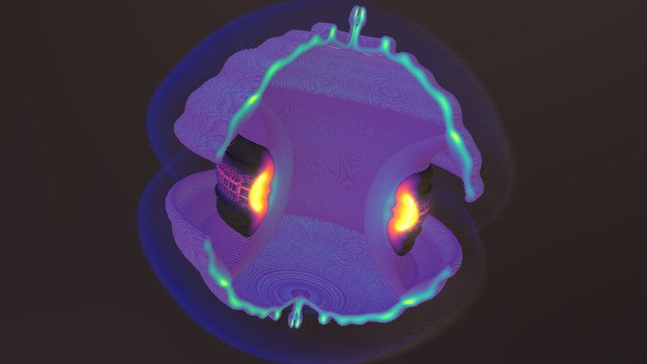 Model of SNR expansion in inhomogeneous ambient 3D Model