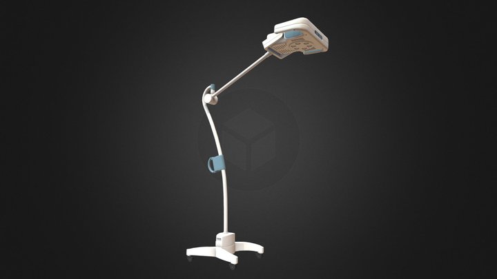 Medical Lamp Asset 3D Model