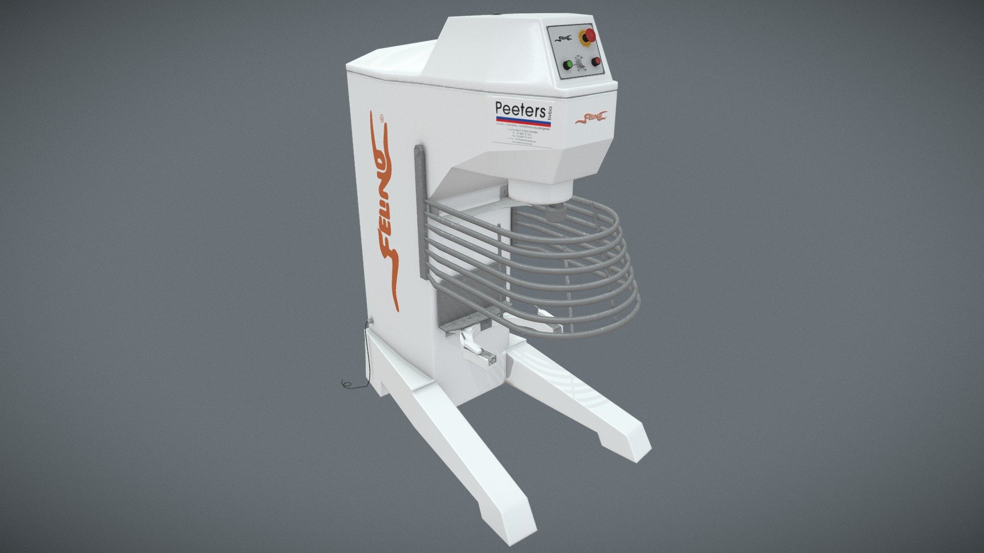 Dough kneading machine 3D model by eliasgoetvinck [8a241ef] Sketchfab