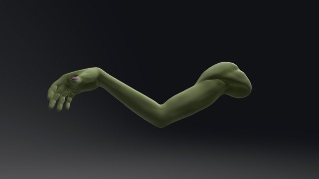 Day 3 Arm - Frankentine's Arm 3D Model