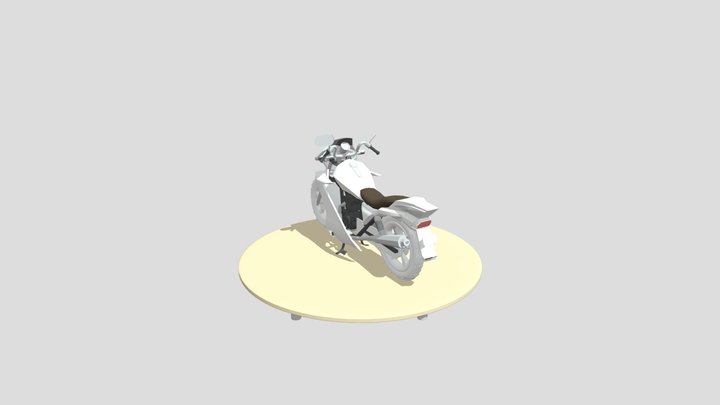 Toy Bike 3D Model
