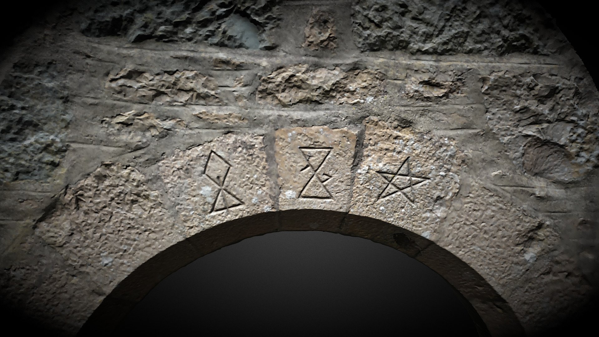 Mason Marks, Maule Church, Scotland - Download Free 3D model by Douglas ...