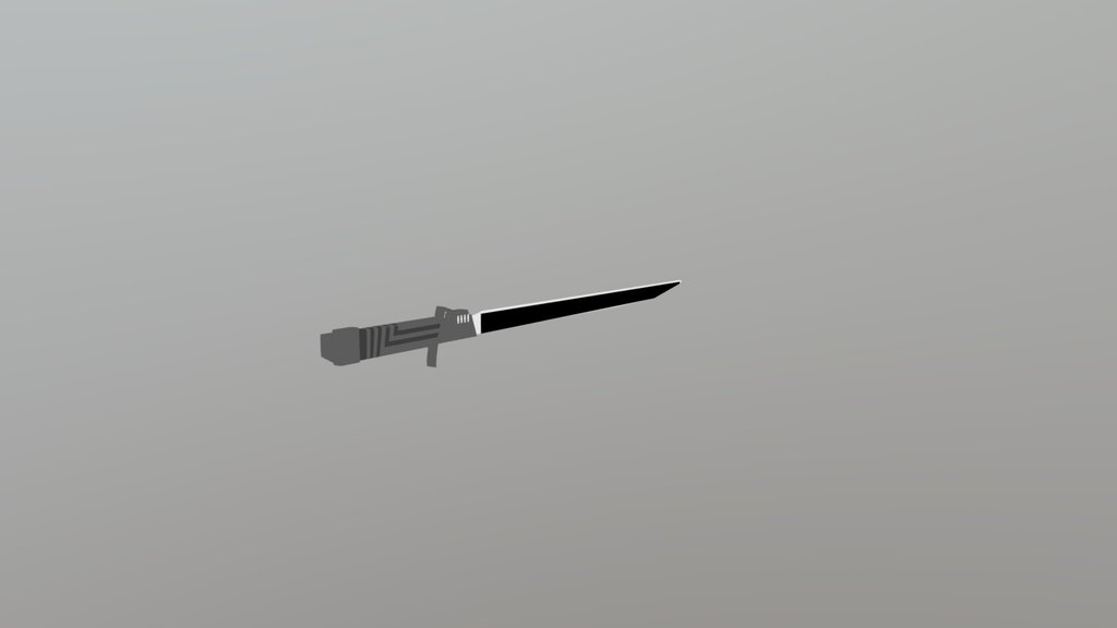 Dark saber v2 Medium poly