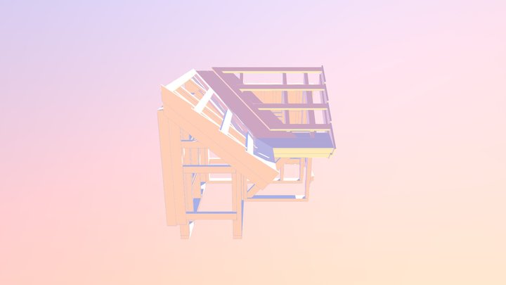 Kelhjørne med beklædning 3D Model