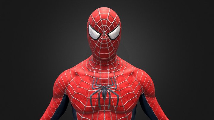 Spider-Man Tobey Maguire 3D Model