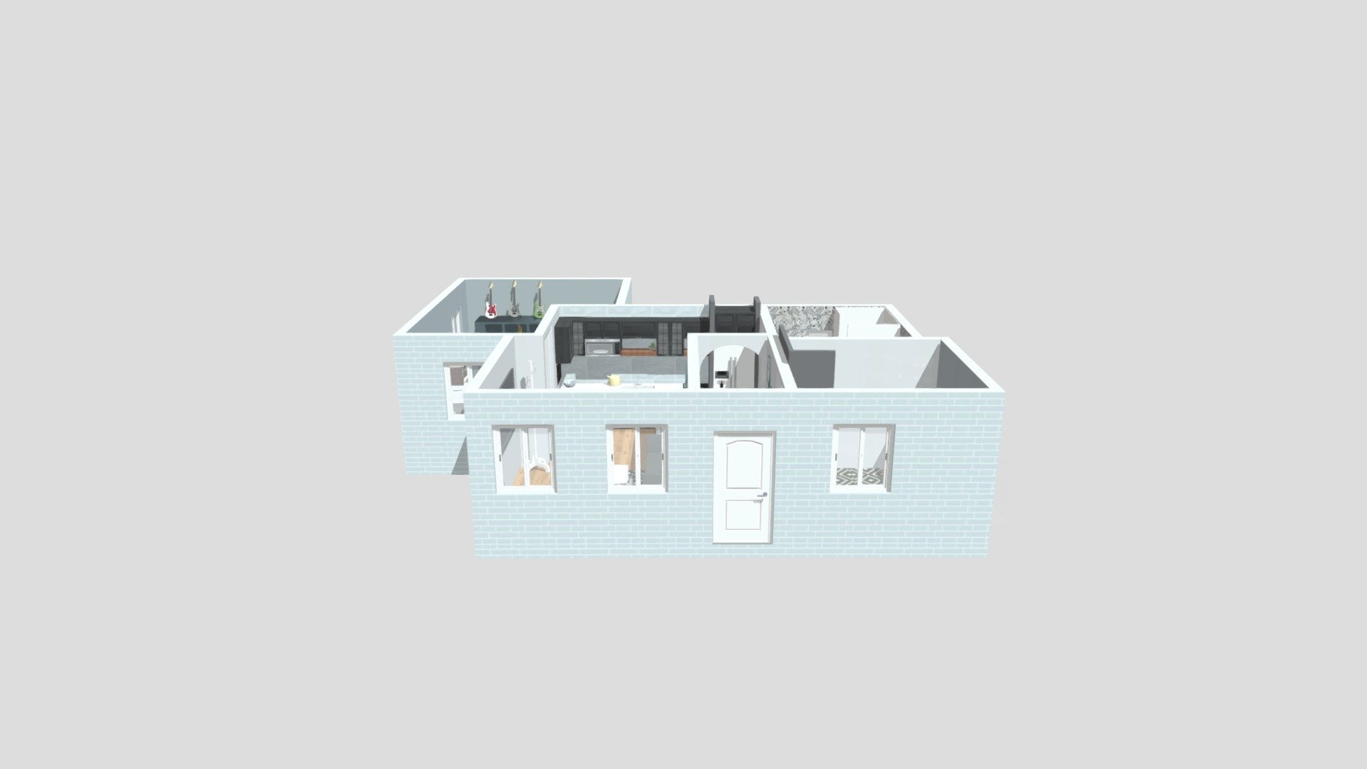 Music artist apartment
