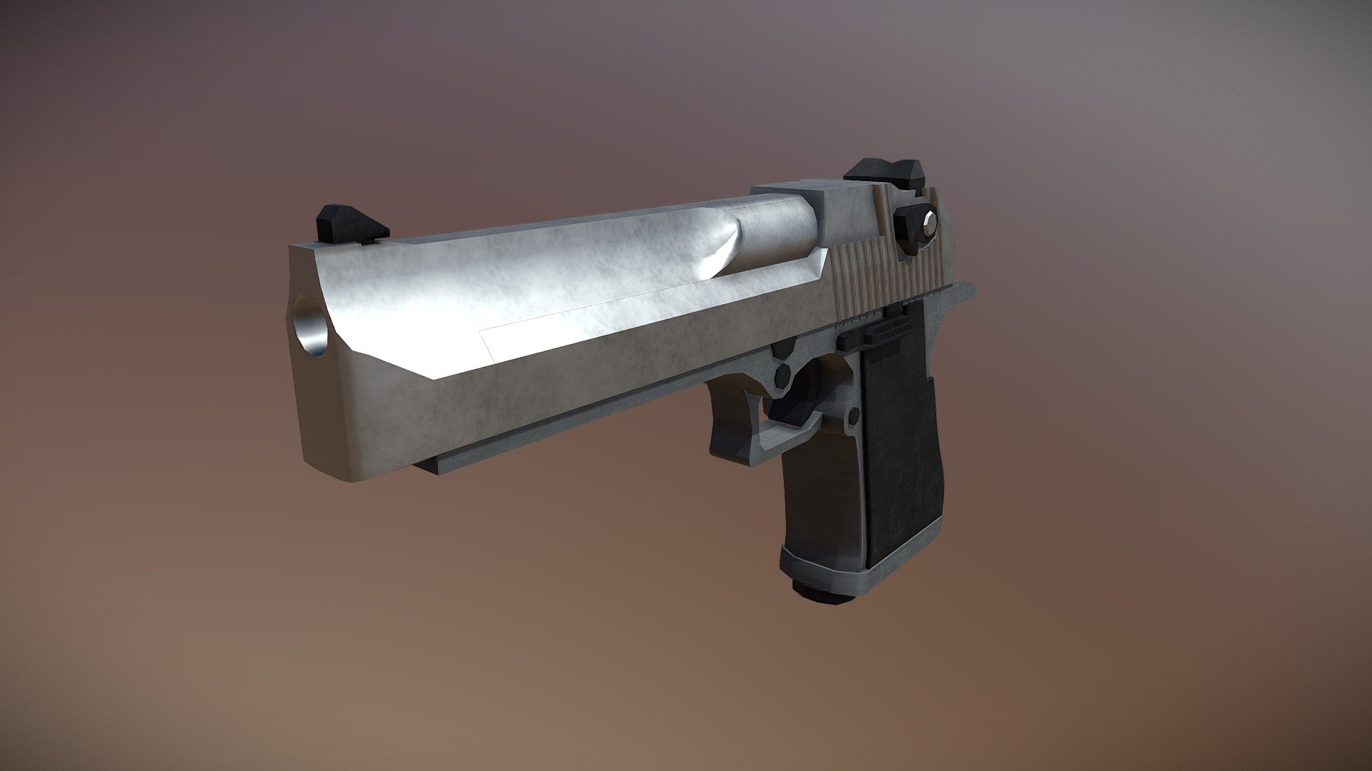 Desert Eagle - 3D model by xVelken (@Bart-Antwerpen) [8a27921] - Sketchfab