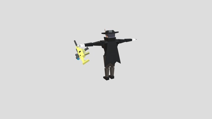 Hunter--2- 3D Model