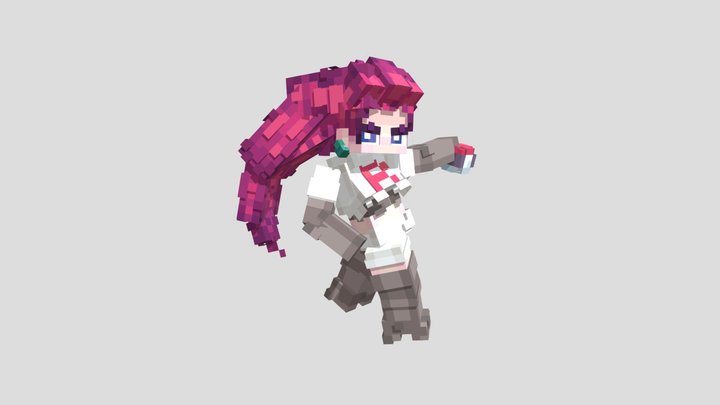 Jessie [Team Rocket] 3D Model