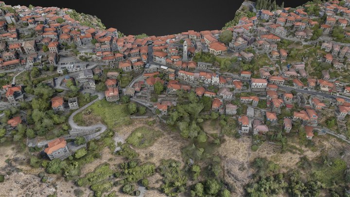 Δημητσάνα, Αρκαδία, Ελλάδα 3D Model