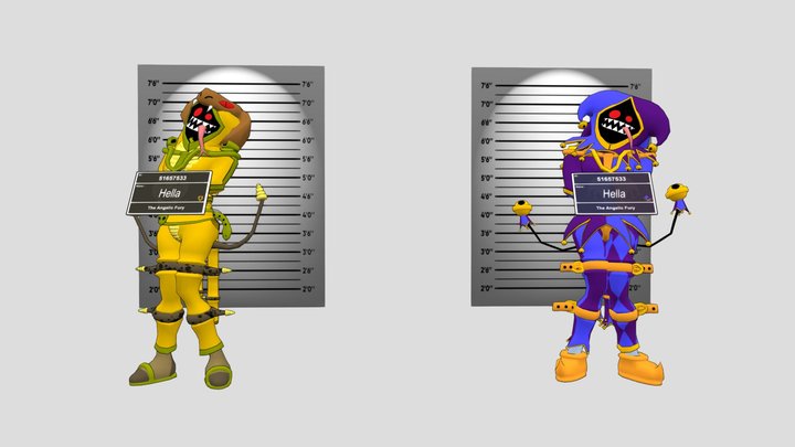 Hella Skin 5 and 6 3D Model