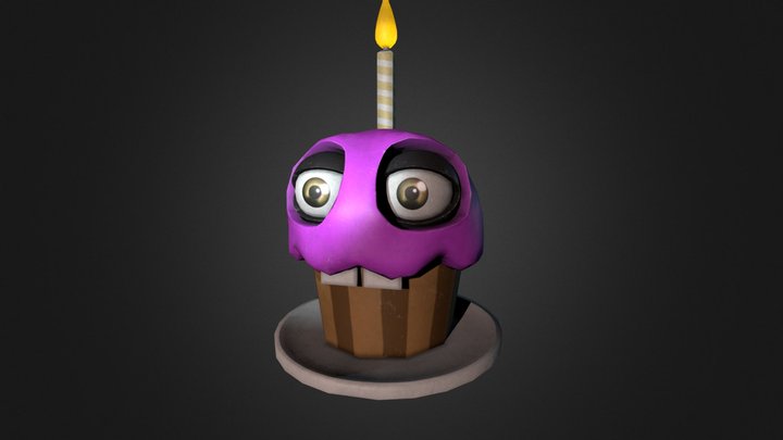 [UPDATED] [REPLICA] FNAF HW: Demo Cupcake 3D Model