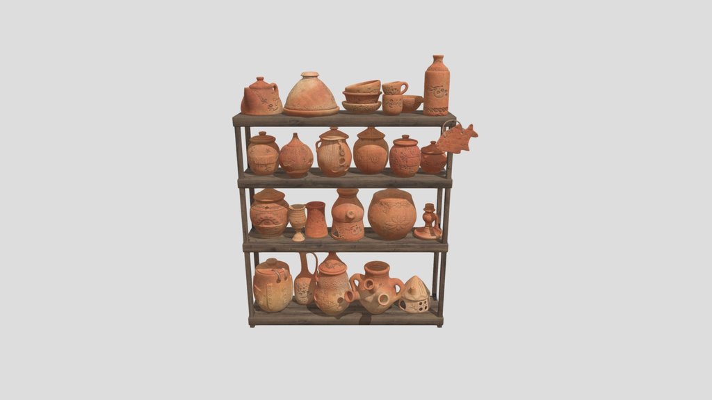 Clay Decor Set
