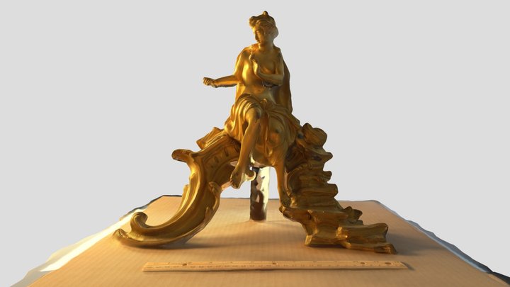 Firedog (female figure) 3D Model