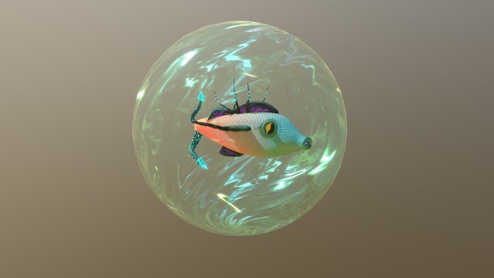 Fish The Flyer 3D Model