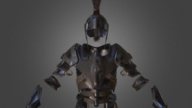 Talos - full plate armor 3D Model