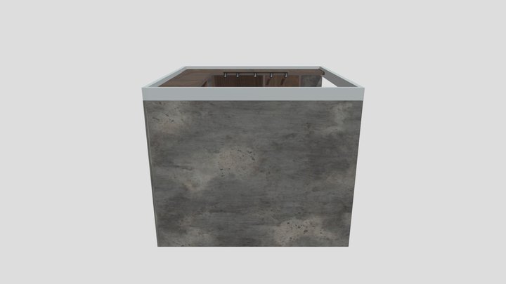 booth 3D Model