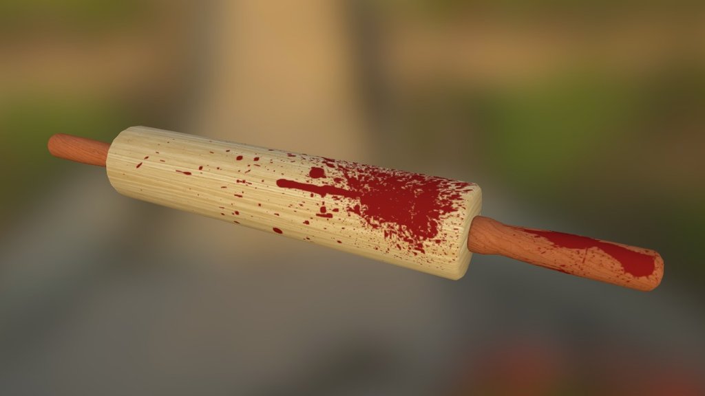 Rolling Pin - 3D model by sketchypandagames [8a2f08c] - Sketchfab
