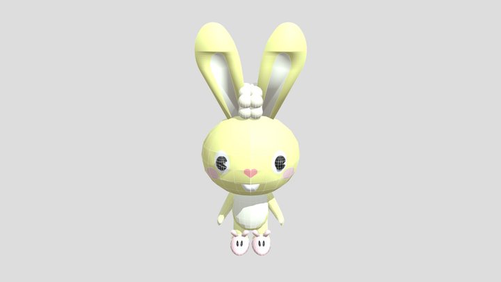 Cuddles 3D Model