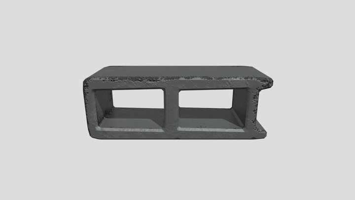 cinderblock 3D Model
