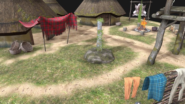 Crannoge – Modelo 3D gratuito STL