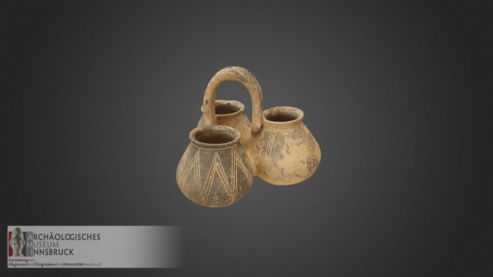 Kernos der Yortan-Kultur (II 0196) 3D Model