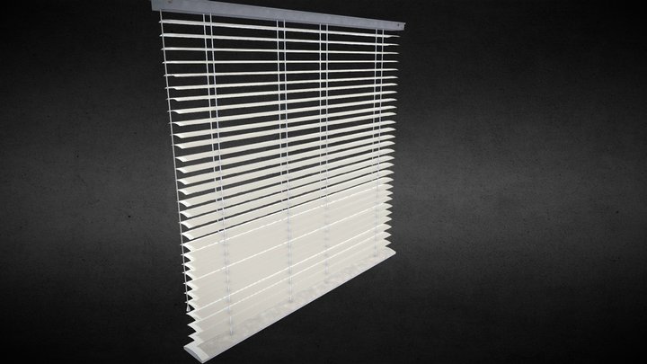 Window Blinds 3D Model