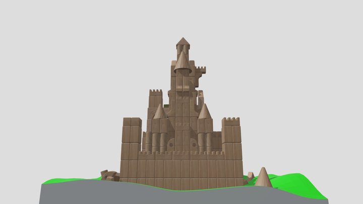 Week7b_Castle 3D Model