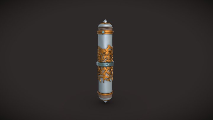 Scroll Holder 3D Model