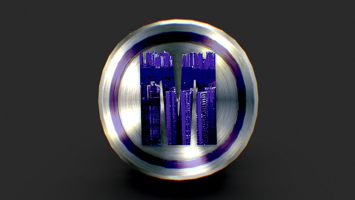 Megcoin 3D Model