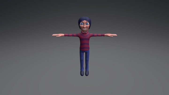 Includem Character Male V.02 3D Model