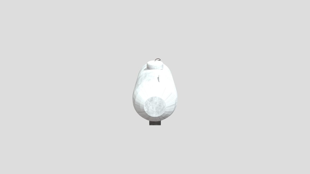 low poly gas tank